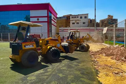 لتجنب الإصابات.. الزمالك يعيد صيانة ملاعب الناشئين بمقر النادي